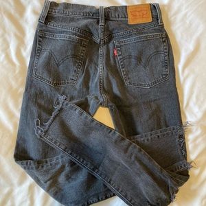 Levi’s 501 Jeans in faded black size 26